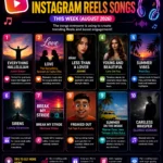 Discover the top 10 trending Instagram Reels songs of August 2026. Check out the latest viral audio tracks creators are using to increase views, engagement, and reach.