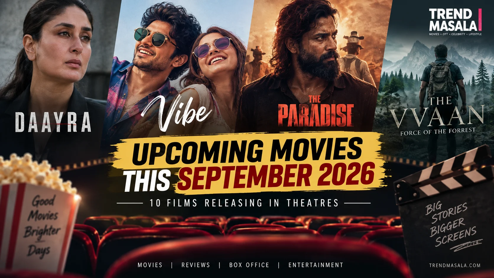 Upcoming Movies This September 2026