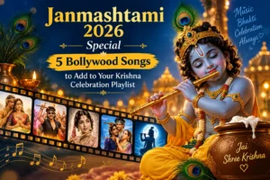 Celebrate Janmashtami 2026 with these 5 popular Bollywood songs dedicated to Lord Krishna. Add these devotional and festive tracks to your Krishna celebration playlist.