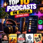 Top podcasts in India October 2026 Spotify and Apple Podcasts charts